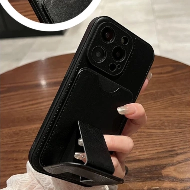 Bao da điện thoại có ngăn thẻ, ốp iPhone 15 Pro Max, 14 Plus, 13, 12, 11 Pro - 97.381 VND 5
