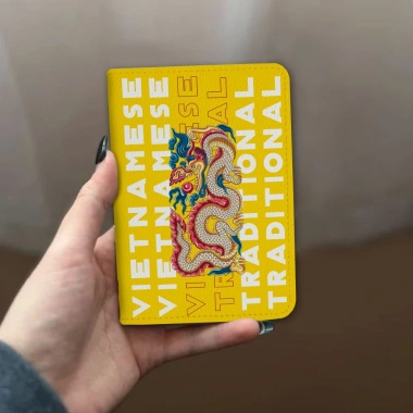 Bao Da Hộ Chiếu STORMBREAKER - Ví Đựng Passport Truyền Thống Việt, Tên Cá Nhân, 3 Màu Đen Nâu Kem, Giá Ưu Đãi 229k