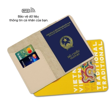 Bao Da Hộ Chiếu STORMBREAKER - Ví Đựng Passport Truyền Thống Việt, Tên Cá Nhân, 3 Màu Đen Nâu Kem, Giá Ưu Đãi 229k