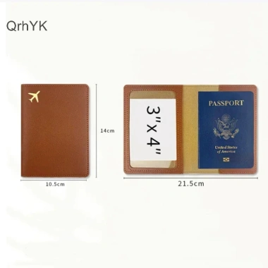 Bao Da Hộ Chiếu và Ví Du Lịch Nam Nữ Thời Trang, Bảo Vệ Thẻ Tín Dụng, Độ Bền Cao - Giá Ưu Đãi 49.356 VND