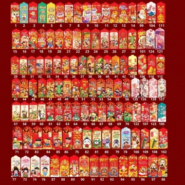 Bao Lì Xì 2.026 Hoạt Hình Dễ Thương - Set 50/100/200 Giấy C150 Giá Ưu Đãi 32.150₫ 7