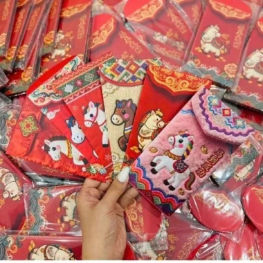 Bao lì xì 5D Tết 2.026 Bính Ngọ Phong bao mừng tuổi đa dạng, cứng cáp, in chữ Việt sắc nét, 20.000₫ 4