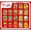 Bao lì xì 7 màu chiếu quang 2.026 - Hoạt hình Labubu, 100 chiếc, chỉ 21.000₫ 9