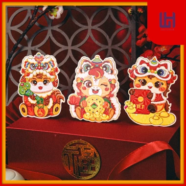 Bao lì xì Chibi Bánh Ngọ 2.026 – 1.000 cái tặng 50, sang trọng, giá 137.750₫