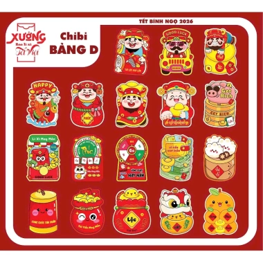 Bao lì xì chibi Tết 2.026 dễ thương - phong bao chipi kute cho bé, chỉ 33.500đ 7 Bao lì xì chibi Tết 2.026 dễ thương - phong bao chipi kute cho bé, chỉ 33.500đ 7