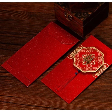 Bao lì xì cưới chữ hỷ 3 chiều giấy lụa nhũ cao cấp, cứng đứng form - 18.000 VND 6