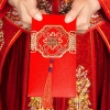 Bao lì xì cưới chữ hỷ 3 chiều giấy lụa nhũ cao cấp, cứng đứng form - 18.000 VND 8