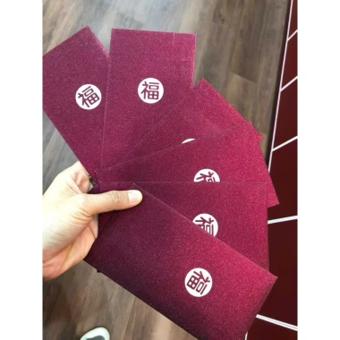Bao Lì Xì Đỏ Cao Cấp Phong Cách Trung - Chữ Phúc Lộc Tài - May Mắn Đầu Năm 49.800₫