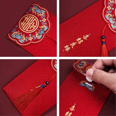 Bao Lì Xì Đỏ Sang Trọng Tua Rua – Quà Đám Cưới & Tết Giá Ưu Đãi 8.000đ 8 Bao Lì Xì Đỏ Sang Trọng Tua Rua – Quà Đám Cưới & Tết Giá Ưu Đãi 8.000đ 8