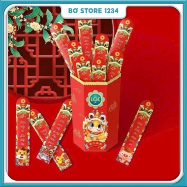 Bao Lì Xì Gieo Quẻ 12 Quẻ Hộp Giấy Vui Nhộn May Mắn Tết 2.026 Giá ưu đãi 30.000