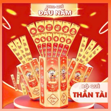 Bao Lì Xì Gieo Quẻ 12 Quẻ Hộp Giấy Vui Nhộn May Mắn Tết 2.026 Giá ưu đãi 30.000