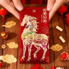 Bao Lì Xì Kim Mã Cát Tường 6 Cái Ánh Kim - Set 1, Giá Chỉ 20.000 VND, Giảm Sốc 3