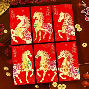 Bao Lì Xì Kim Mã Cát Tường 6 Cái Ánh Kim - Set 1, Giá Chỉ 20.000 VND, Giảm Sốc 4 Bao Lì Xì Kim Mã Cát Tường 6 Cái Ánh Kim - Set 1, Giá Chỉ 20.000 VND, Giảm Sốc 4