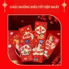 Bao Lì Xì Năm Ngựa 2.026 - Màu Đỏ May Mắn, Bao Dài Đựng Tiền Nguyên Tờ, Tài Lộc Đầy Nhà, Giá 6.200 VND 8