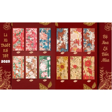 Bao Lì Xì Tết 2.025 Ất Tỵ Giá Sỉ Rẻ 39k - Độc Lạ, Quà Tết Theo Yêu Cầu