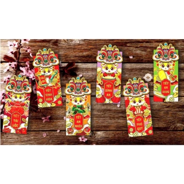 Bao Lì Xì Tết 2.025 Ất Tỵ Giá Sỉ Rẻ 39k - Độc Lạ, Quà Tết Theo Yêu Cầu