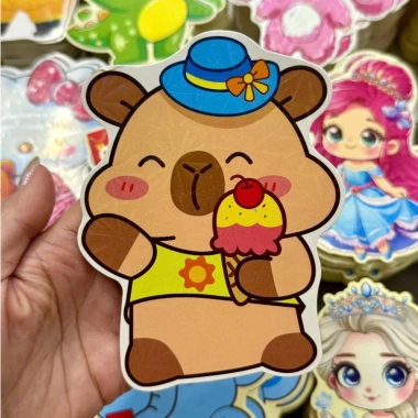 Bao lì xì Tết 2.026 Chibi Truyền Thống Hottrend Capybara Kuromi Phản Quang Đẹp - 11.900₫