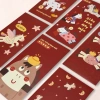 Bao lì xì Tết 2.026 họa tiết ngựa đáng yêu Giấy dày, in sắc nét, màu đỏ may mắn, chỉ 30.000₫ 5