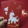 Bao lì xì Tết 2.026 họa tiết ngựa đáng yêu Giấy dày, in sắc nét, màu đỏ may mắn, chỉ 30.000₫ 8