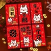 Bao Lì Xì Tết 2.026 Ngựa Mạ Vàng 1 Túi 6 Cái Giấy Craft Đỏ Cao Cấp Giá 35.000₫