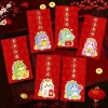 Bao Lì Xì Tết 2.026 Ngựa Mạ Vàng 1 Túi 6 Cái Giấy Craft Đỏ Cao Cấp Giá 35.000₫ 5