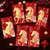 Bao lì xì tết 2.026 Set lì xì họa hoạt hình Bính Ngọ - Lì xì đỏ may mắn chào năm mới 6