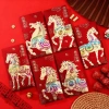 Bao Lì Xì Tết Việt Nam Set 24 Cái - Thiết Kế Kim Mã Phát Tài Ánh Kim Giá Ưu Đãi 68k