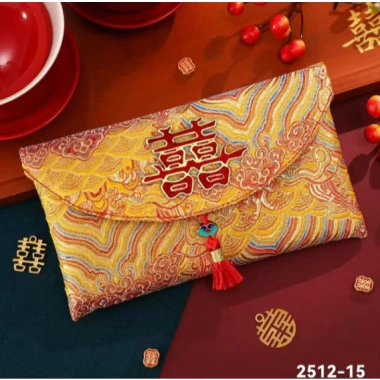 Bao Lì Xì Thổ Cẩm Gấm Sang Trọng, Nhiều Hoa Văn Cao Cấp - Cưới Hỏi, Nạp Tài, Tết 48k