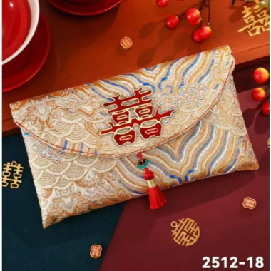 Bao Lì Xì Thổ Cẩm Gấm Sang Trọng, Nhiều Hoa Văn Cao Cấp - Cưới Hỏi, Nạp Tài, Tết 48k