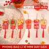 Bao lì xì treo cây 20 mini – Phụ kiện trang trí năm mới, chất liệu bền đẹp, tôn lên cây cảnh Tết 5