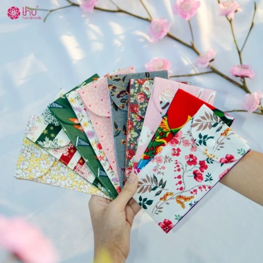 Bao Lì Xì Vải Cotton Truyền Thống Handmade Tái Sử Dụng - Quà Tặng Ý Nghĩa 29k 9 Bao Lì Xì Vải Cotton Truyền Thống Handmade Tái Sử Dụng - Quà Tặng Ý Nghĩa 29k 9