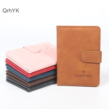 Bao RFID Da Cao Cấp Cho Hộ Chiếu, Thẻ ID, Ngân Hàng - Phụ Kiện Du Lịch Nam Nữ 7