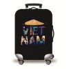 Bao trùm vali dày dặn chắc chắn, đai kéo, mẫu Nét Việt - Giá 120.000 VND 7