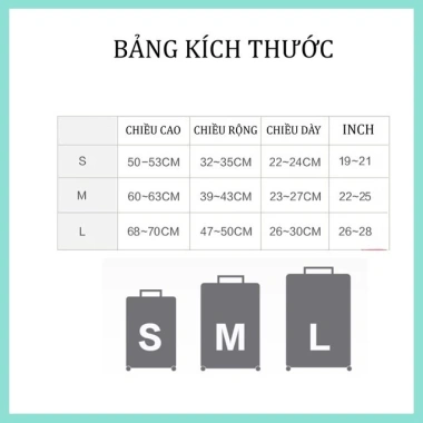 Bao trùm vali dày dặn chắc chắn, đai kéo, mẫu Nét Việt - Giá 120.000 VND 8
