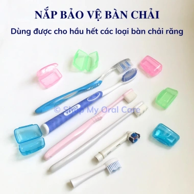 Bảo Vệ Đầu Bàn Chải My Oral Care chống bụi côn trùng gián chuột dính nước túi 20k 2
