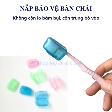 Bảo Vệ Đầu Bàn Chải My Oral Care chống bụi côn trùng gián chuột dính nước túi 20k 6