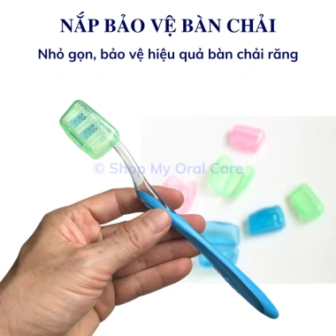 Bảo Vệ Đầu Bàn Chải My Oral Care chống bụi côn trùng gián chuột dính nước túi 20k 8