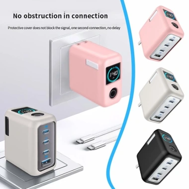 Bảo vệ Silicon chống sốc, bụi cho Bộ sạc du lịch Anker Zolo 140W - Hộp đựng di động mềm mại 9 Bảo vệ Silicon chống sốc, bụi cho Bộ sạc du lịch Anker Zolo 140W - Hộp đựng di động mềm mại 9
