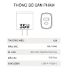 BASEMO 35W Sạc nhanh GaN Siêu tốc cho iPhone và Android, giá chỉ 69.000đ 6