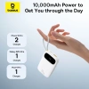 Baseus QPow3 Pin Dự Phòng Sạc Nhanh Màn Hình Kỹ Thuật Số - Cáp Kép Nhỏ Gọn, CCC Certified 3