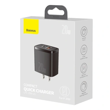 Baseus Sạc Nhanh 20W PD3.0 QC3.0 - Tương Thích iPhone 8, Huawei Mate 20, Tablet - Giá 209.000đ 8