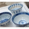 Bát đĩa hỏa tiệt cổ xanh - Sứ bát tráng, dùng được lò vi sóng, chỉ 27.000đ 6