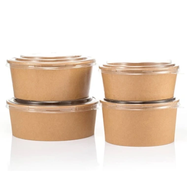 Bát tô giấy Kraft 750/1.000ml kèm nắp, hộp đựng bún, cơm tiện lợi, giá 60.000₫ 10