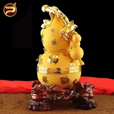Bầu Hồ Lô Phong Thuỷ Đồ Trang Trí Bàn, Kèm Đế Sẵn, Quà Tặng Độc Đáo 389k