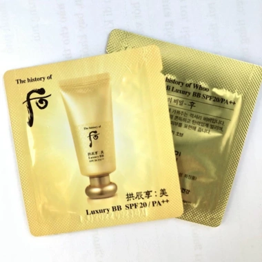 BB Cream Whoo Vàng Che Khuyết Điểm – Che phủ cao, dưỡng da, chống nắng, bền màu 54.900 VND BB Cream Whoo Vàng Che Khuyết Điểm – Che phủ cao, dưỡng da, chống nắng, bền màu 54.900 VND