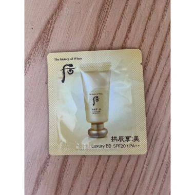 BB Cream Whoo Vàng Che Khuyết Điểm – Che phủ cao, dưỡng da, chống nắng, bền màu 54.900 VND