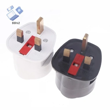 BCVK 250V 13A EU sang Anh – Phích cắm du lịch 2 chân đa năng EON cho Dubai Singapore