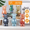 Bearbrick 35cm & 28cm Màu Loang - Tượng Gấu Ống Heo Tiết Kiệm, Quà Tặng VHSHOP 98k