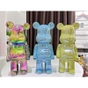 Bearbrick 35cm & 28cm Màu Loang - Tượng Gấu Ống Heo Tiết Kiệm, Quà Tặng VHSHOP 98k 3