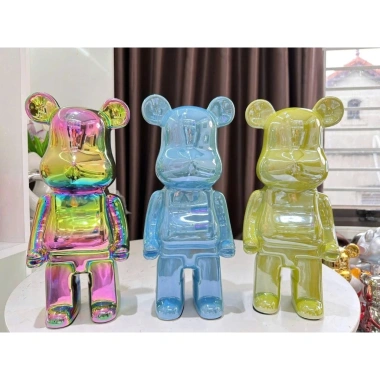 Bearbrick 35cm & 28cm Màu Loang - Tượng Gấu Ống Heo Tiết Kiệm, Quà Tặng VHSHOP 98k 3 Bearbrick 35cm & 28cm Màu Loang - Tượng Gấu Ống Heo Tiết Kiệm, Quà Tặng VHSHOP 98k 3